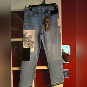 Diane Gilman jeans NWT size 8 petite